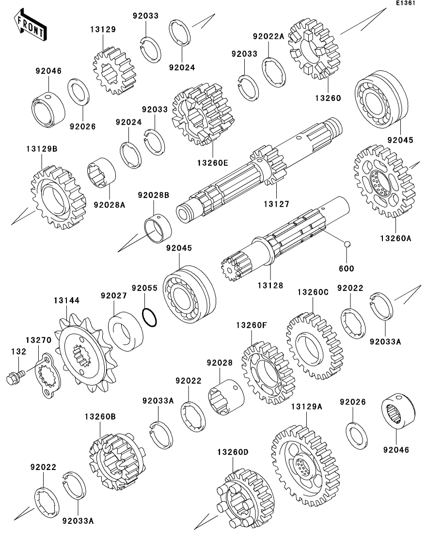 EX-4に合うスプロケット（NTB）